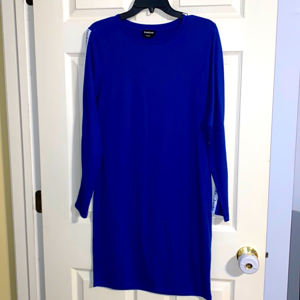 Bebe Blue Dress